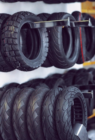 Pneus de trottinette électrique