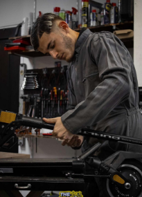 Image de diagnostic d'une trottinette électrique